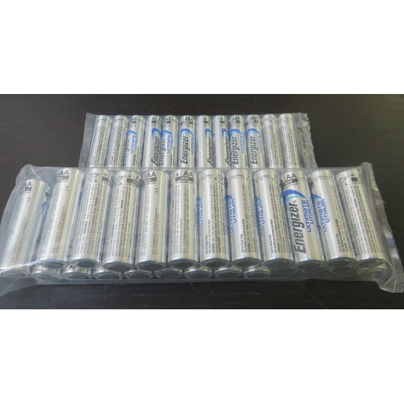 Energizer AAA / AA Ultimate and Industrial Lithium Batteries 1.5V - 36 Piece Combo Pack (12 AAA, 24 AA )   FREE SHIPPING