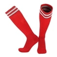 thumbnail image 3 of GYRATEDREAM Kids Toddler Youth Cotton Soccer Socks Knee High Soft Tube Socks Long Sport Stockings for Boys Girls, 3 of 5