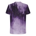 thumbnail image 3 of ZZwxWA Men's Tie Dye T-Shirt Gradient Short Sleeve Tops Summer Casual Crew Neck Shirts Outdoor Activities Loose Fit Tees, 3 of 4