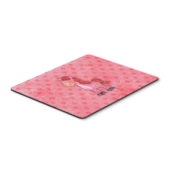 Polkadot Horse Watercolor Mouse Pad Hot Pad or Trivet