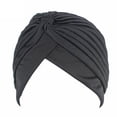 thumbnail image 4 of Bonnet Plissé Pré-Noué pour Femmes pour Turban de Soleil, 4 of 7