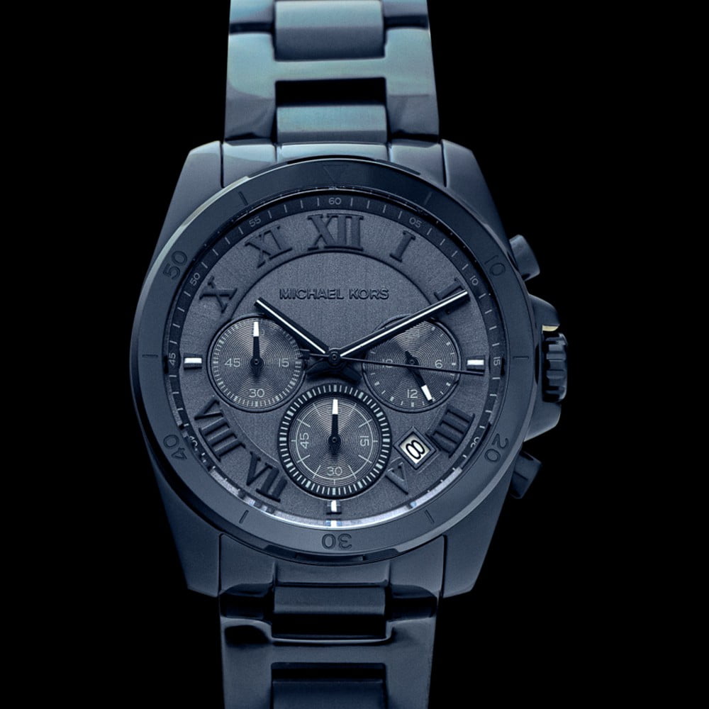 Michael Kors Women's Brecken MK6361 Blue Stainless-Steel Quartz Dress Watch