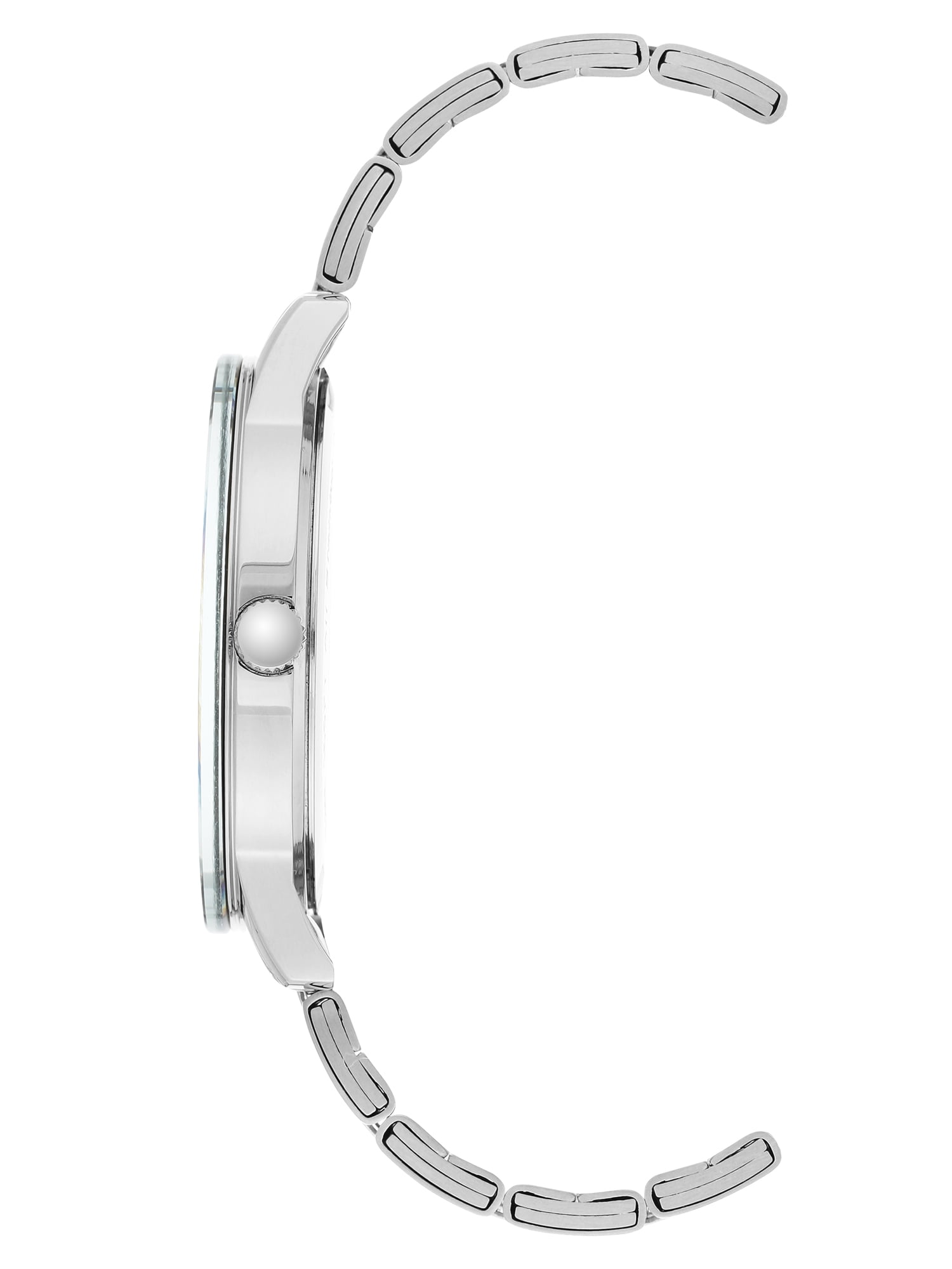 Armitron Men's Silver-Tone and Blue Day Date Dress Watch
