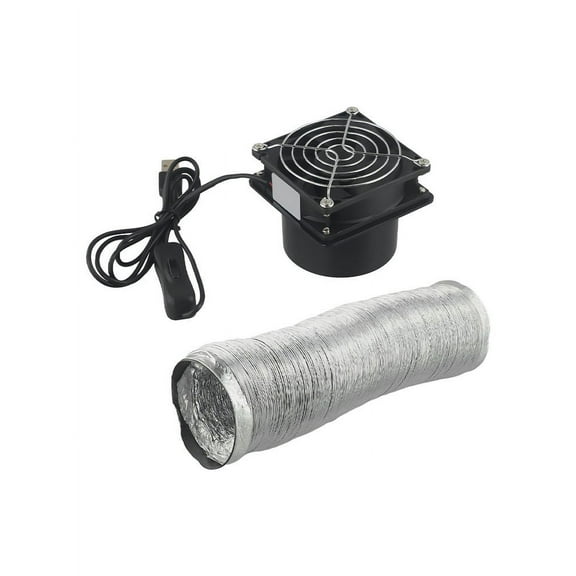Usb Powered Solder Absorber Esd Fume Extractor Fan Duct Exhuast Fan Fan Plus 6M Pipe