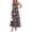Floral Black Pink, variant on PRETTYGARDEN Summer Halter Dresses for Women Vacation Outfits Sleeveless Polka Dot Sundress Wedding Guest Maxi Dress