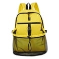 thumbnail image 4 of AWHAO Basketball Backpack Carrier Multifunction Sports Bag for Camping Outdoor Gym Yellow, 4 of 9