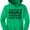 Green, variant on 5 Out Of 4 People Struggle With Math Funny School Youth Hoodie Large Green