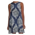 thumbnail image 1 of RKSTN Robe d'Été pour Femmes, Robe Mode pour Femmes à Col Rond Ample et Surdimensionnée, Robe Midi Décontractée Sans Manches, Robes de Plage, Robes Grande Taille pour Femmes, 1 of 5