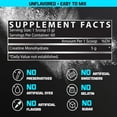 thumbnail image 5 of Nutrex Research Creatine Monohydrate Powder 5G Micronized Powder Per Serving | 60 Servings, 5 of 9