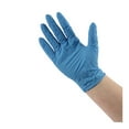 thumbnail image 4 of Boardwalk 395XLBXA 5 mil Disposable Powder-Free Nitrile Gloves - X-Large, Blue (100/Box), 4 of 9