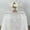 White Gold, variant on BalsaCircle 5 Royal Blue Gold Organza 12x108 in Table Runners with Foil Wave Design Party Events