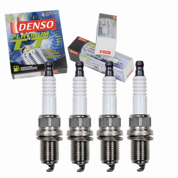4 pc DENSO Platinum TT Spark Plugs compatible with Dodge Neon 2.0L L4 1995-2000