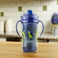 thumbnail image 4 of Dr. Brown’s Milestones Hard Spout Insulated Sippy Cup with Handles - Blue - 10oz - 2pk - 12m+, 4 of 5