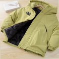 thumbnail image 5 of NORO ARK Kids Coat Hooded Quilted Winter Jacket (5-15 Years) Warm Polyester Coat Green Size 5T, 5 of 6
