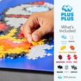 thumbnail image 2 of Kit de arte pixelado 3D Puzzle PLUS PLUS Rocket de 500 piezas para niños, 2 of 6