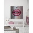 thumbnail image 3 of Parvez Taj "Fuller Lips" Painting Print on Brushed Aluminum, 3 of 7