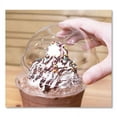 thumbnail image 4 of 12 oz. to 24 oz. Cold Cup Dome PET Plastic Lids - Clear (1000/Carton), 4 of 4