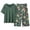 X-Green11, variant on Women'S Pajama Sets Short Sleeve Tops Long Pants Oversized 2Pcs Pjs Set Comfy Sleepewar Outfit Summer Nightwear