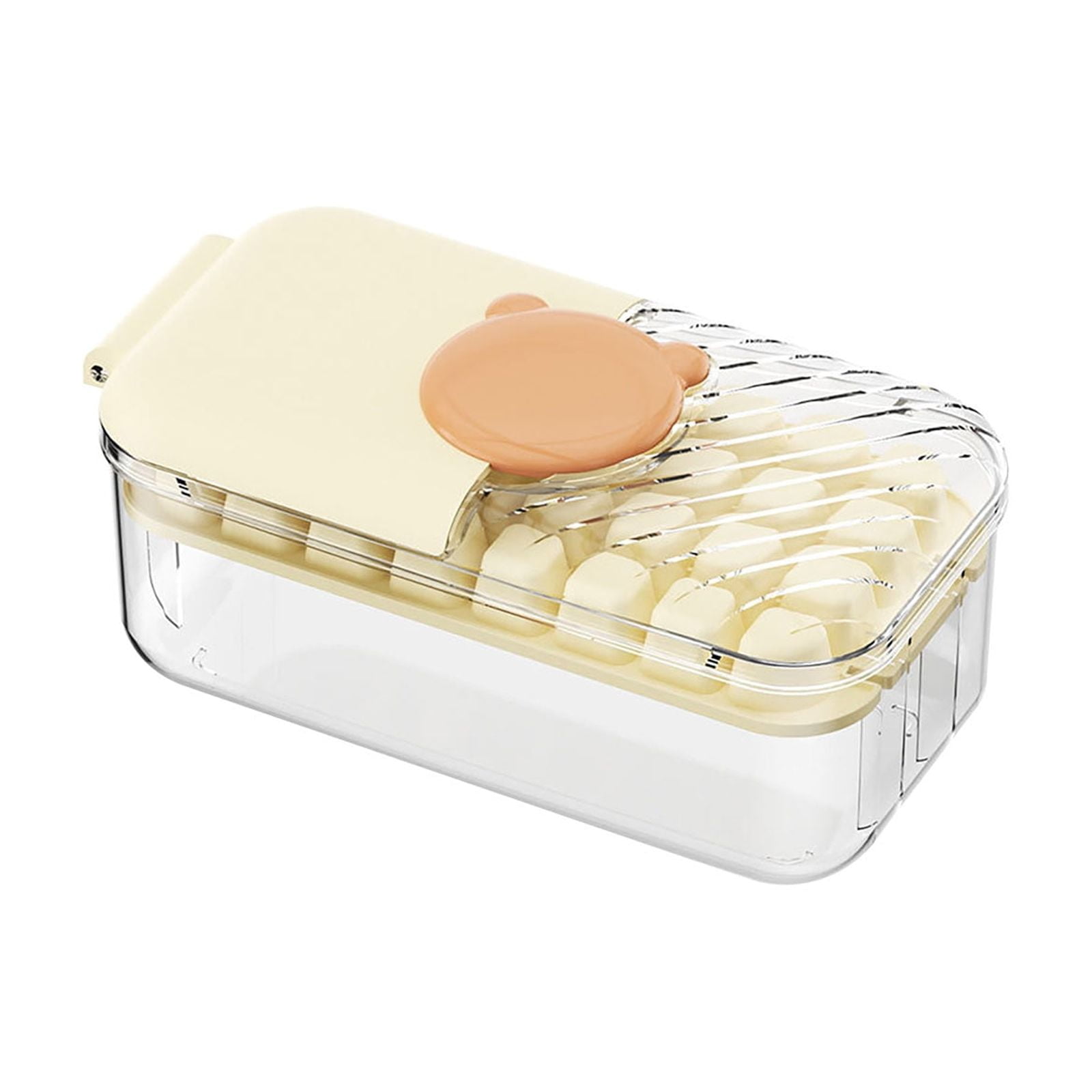 UNLLLL Pressing The Ice Block Ice Block Maker Household Food Grade Large Capacity Ice Storage Box With A Shovel, for Making Ice or Ice Cream