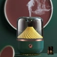 thumbnail image 4 of Humidificador portátil USB ultrasónico con difusor de aroma de luz multicolor y generador de niebla fría Verde, 4 of 9