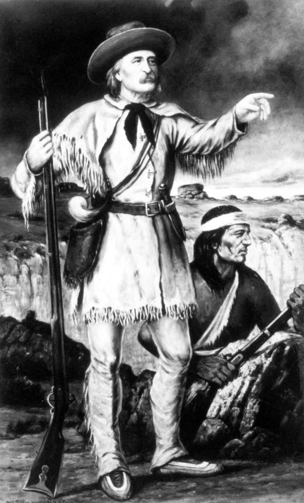 Stretched Canvas Art Christopher Carson /N(18091868). Known As Kit