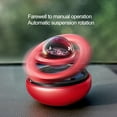 thumbnail image 4 of Lohuatrd Interstellar Double Ring Levitation Rotating Car Aromatherapy Holder Car Perfume Solar Rotating Ornament Auto Fragrance Tablet Perfume, 4 of 8