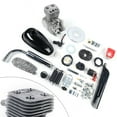 thumbnail image 2 of Wuzstar 2-Stroke 100cc Bicycle Engine Kit Petrol Gas Motorized Motor Bike Modified Full Set, 2 of 11