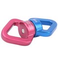 thumbnail image 3 of 2 aberturas anchas para ojos con hebillas Mosquetón colgante giratorio 2 hebillas conectadas con rodamientos de bolas sellados Conector de columpio de yoga para hamacas y sedas ANGGREK Otros, 3 of 8