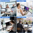 thumbnail image 2 of 15.6" Laptop Screen Extender, Ultra Light & Thin Triple Portable Monitor for Laptop with 1080P FHD IPS Display, 2 Cable USB-C/HDMI Plug-Play Monitor Extender for Mac/Win/Android, Fits 13-17" Laptops, 2 of 9