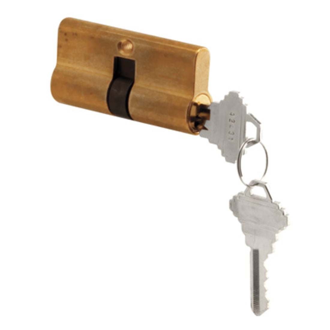 Bird Brand 5 Pin Tumbler Cylinder With Keys Satin Brass Finish