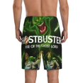 thumbnail image 3 of Ghostbusters Film Slimer Men's Short Pajama Pants Lightweight Daily Lounge Shorts Bottoms Sleepwear Cozy Soft Home Pajama Pants Shorts, 3 of 9