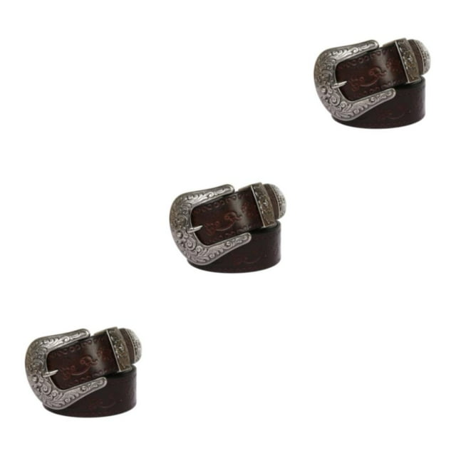Guardoinrt Tenues Gothiques Ceinture Classique Vintage Influence Occidentale Moderne Alliage Petit Rond Café 110cm 3ensemble