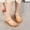 Gold, variant on Abomasnow Women Summer Closed Toe Jelly Sandals Slides Sandal Slip on Flat Slippers Hollow Soft Sole 2025 New