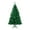 Green, variant on Fogcroll Artificial Pencil Christmas Tree DIY Christmas Tree Decor, Premium Pine Tree with Solid Metal Legs, Realistic Branch Perfect for Home, Shops and Holiday Decoration 5ft