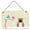Grey, variant on Christmas Presents Between Friends English Bulldog Grey Brindle Wall or Door Hanging Prints
