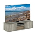 thumbnail image 5 of Modern TV Stand 55 Inch, Sleek Entertainment Center, French Oak Finish, 5 of 6