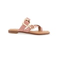 thumbnail image 2 of Kensie Women's Riri Crossover Flat Buckle Sandal, 2 of 5