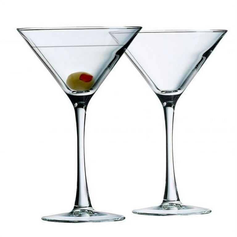 Amscan Clear Jumbo Martini Drinkware Set - 25 oz., 10 (4 Pcs.) - Perfect  for Parties, Gifts & Home Entertaining