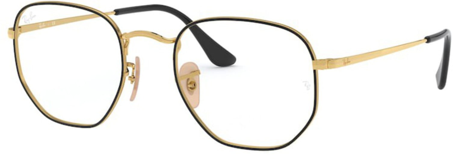Eyeglasses Ray-Ban Optical RX 6448 2991 Top Black On Gold - Walmart.com