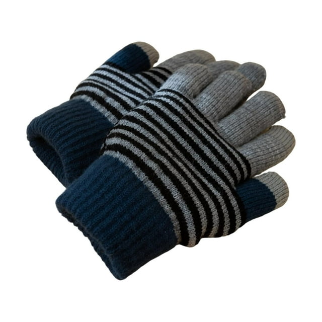 RXMEKW Gants Chauds pour Femmes, Gants Mitaines Flocon de Neige Épais pour Femmes