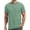 LightGreen, variant on GENTS BLISS Short Sleeve Men T shirts Ribbed Crew Neck Shirts for Men Color Block Tee Shirts with Pocket
