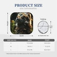 thumbnail image 2 of Kdxio Realistic Style Cute Cat Print 2-Piece Sun Shade Front Windshield - Foldable Car Front Window Sunshades for Most Sedans SUV Truck, 2 of 6