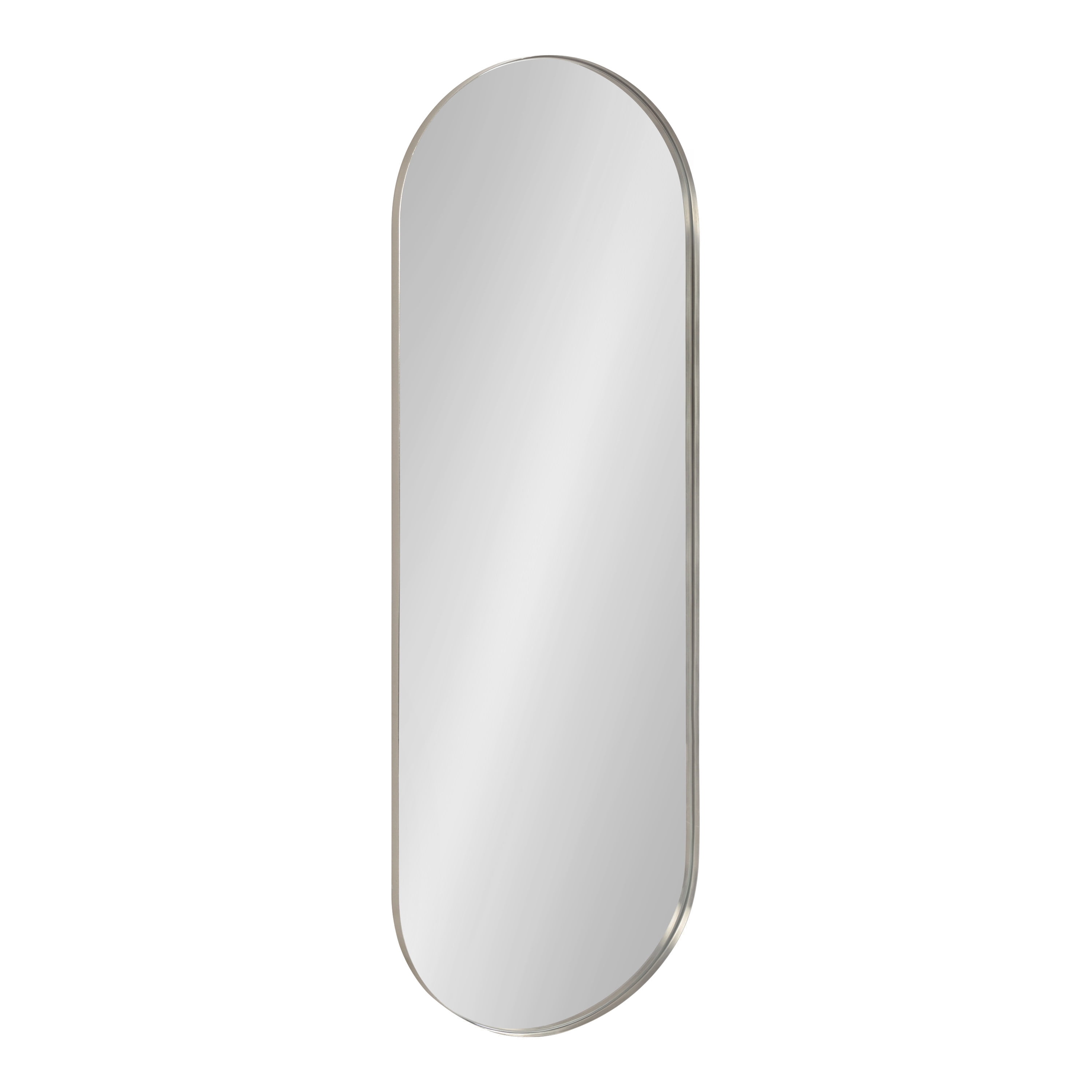 Silver Full Length Rectangular Wall Mirror