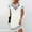 White, variant on Maxi Dresses for Women 2024,Womens Fashion Comfortable Casual Ethnic Short Sleeve Round Neck Print Dress