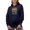 Navy, variant on Realtor, I'll Be There for You - Real Estate Agent Quote, Black Hooded Sweatshirt or Hoodie, Medium