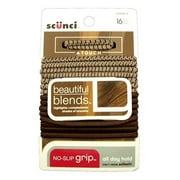 Scunci No-Slip Grip Ponytail Holders Beautiful Blends