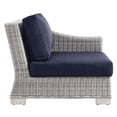 thumbnail image 3 of Conway Outdoor Patio Wicker Rattan Right-Arm Chair-EEI-4846, 3 of 8