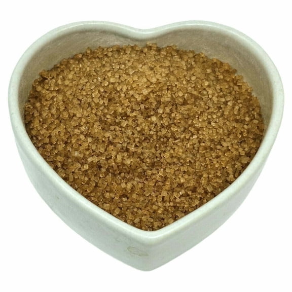 Michele's Pantry Demerara Sugar 2 lb Bag Natural Unrefined Cane Sugar with Golden Crystals