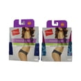 thumbnail image 2 of Hanes Culottes Bikini en Microfibre Lissant Signature pour Femmes, Lot de 4, 2 of 8