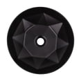 thumbnail image 6 of Strictly Sinks Round Ceramic Luxury Vessel Sink - 16 Inch Modern Countertop Bathroom Sink Black, 6 of 8